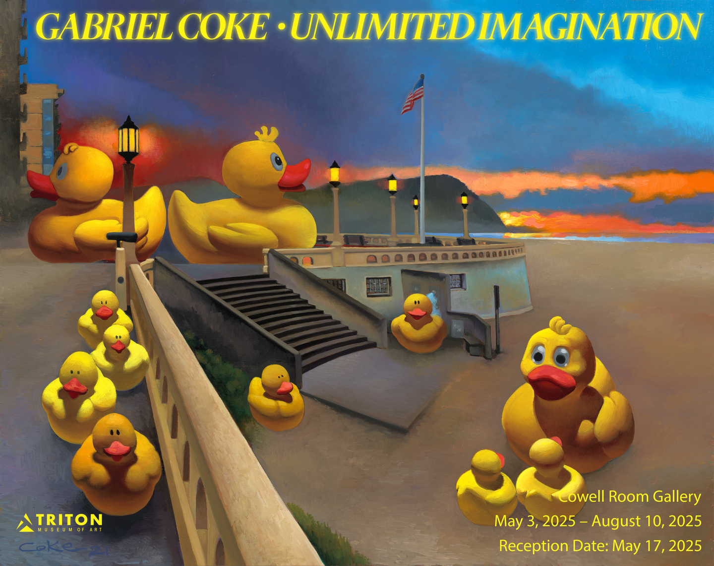 Unlimited Imagination - Triton Museum Limited Edition of 30 Print - $300